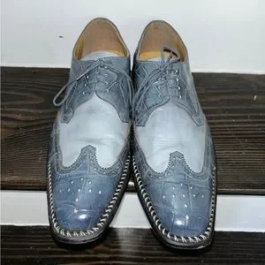 Giorgio Brutini | Shoes | Giorgio Brutini Blue Gray Croc  display picture 3